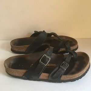 Birkenstock Mayari Oiled Leather Sandal